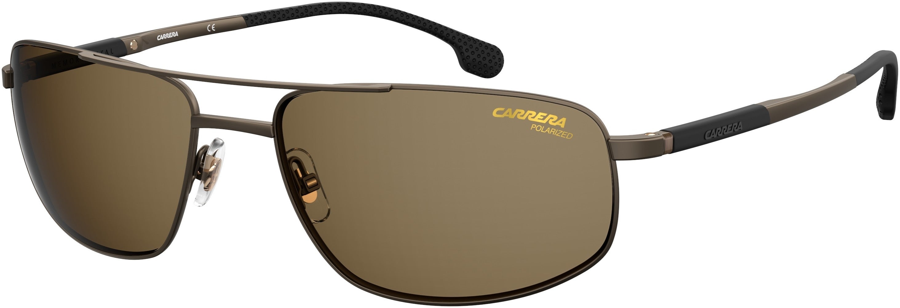  Carrera 8036/S Rectangular Sunglasses 0VZH-0VZH  Matte Bronze (SP Bronze Pz)