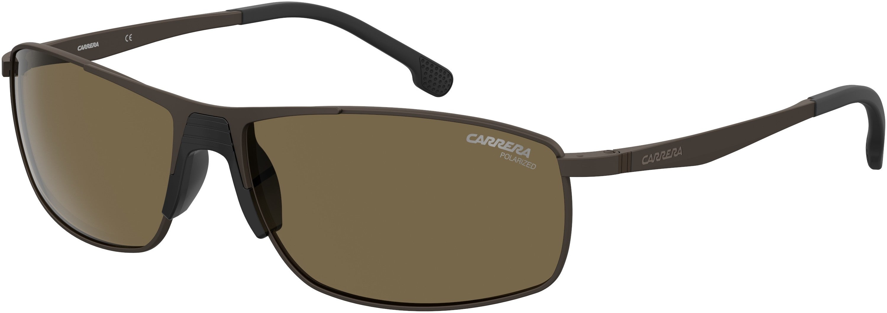  Carrera 8039/S Rectangular Sunglasses 009Q-009Q  Brown (SP Bronze Pz)
