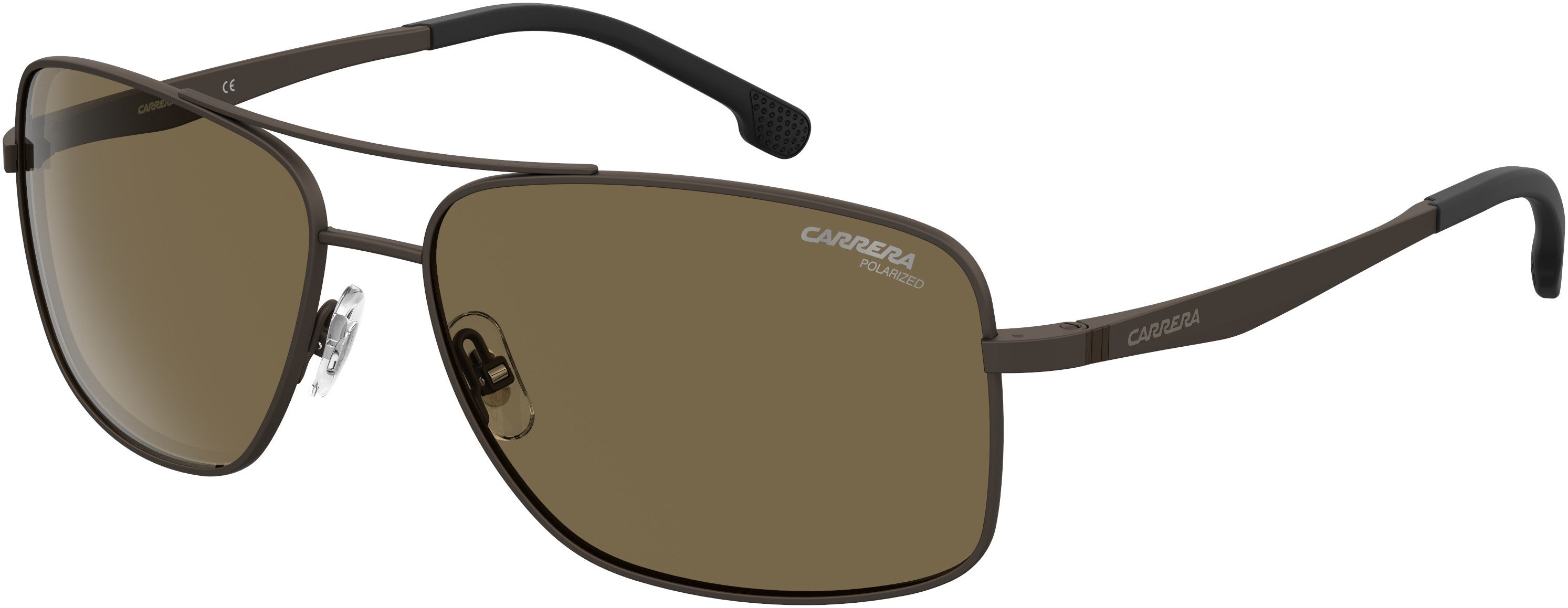  Carrera 8040/S Rectangular Sunglasses 009Q-009Q  Brown (SP Bronze Pz)