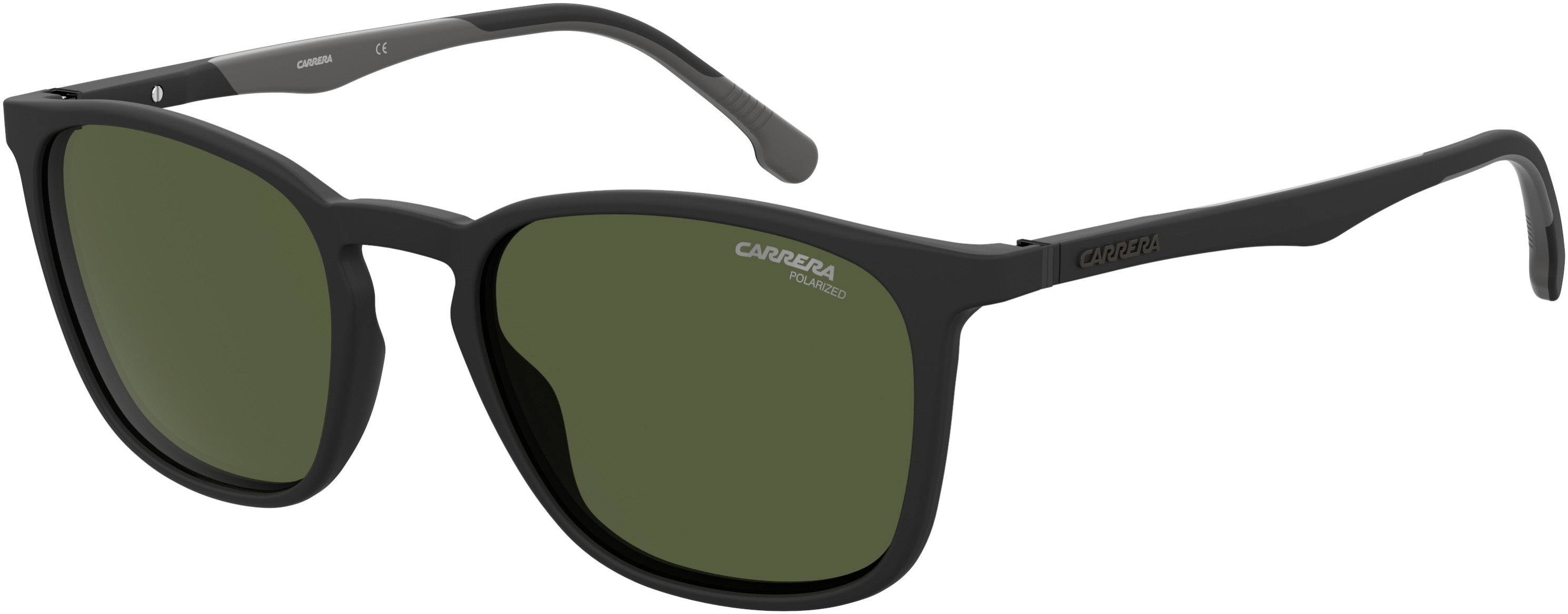  Carrera 8041/S Tea Cup Sunglasses 0003-0003  Matte Black (UC Green Polarized)