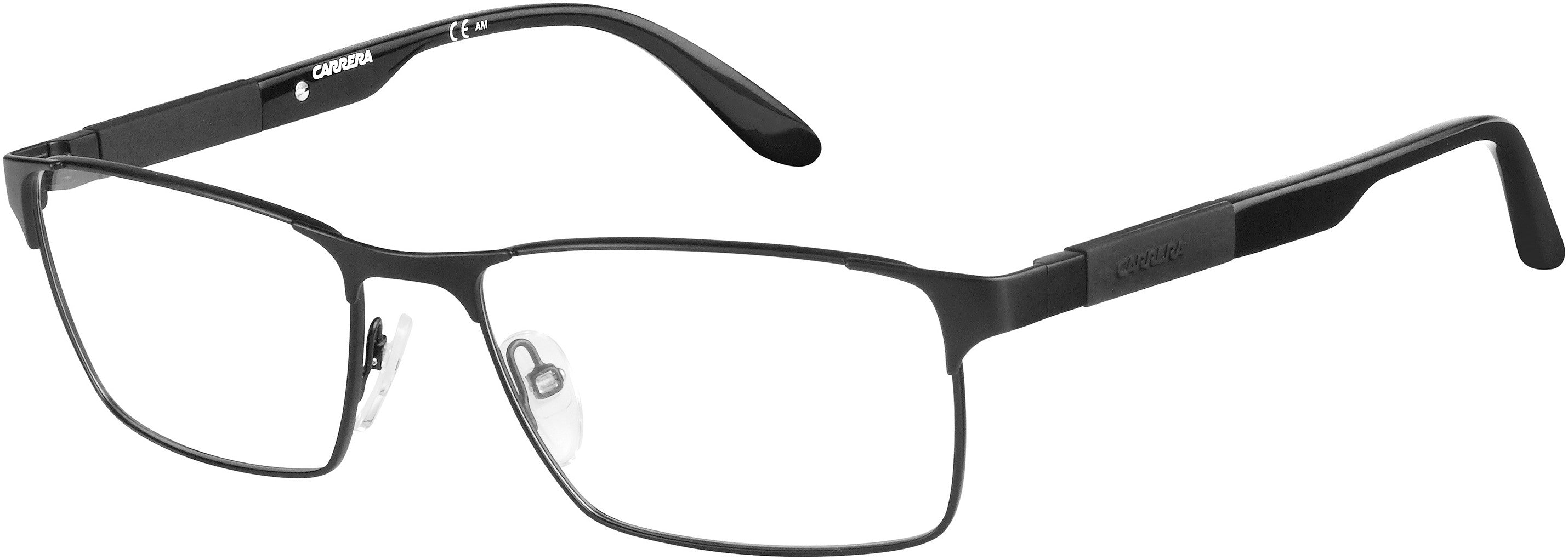  Carrera 8822 Rectangular Eyeglasses 010G-010G  Matte Black Black (00 Demo Lens)