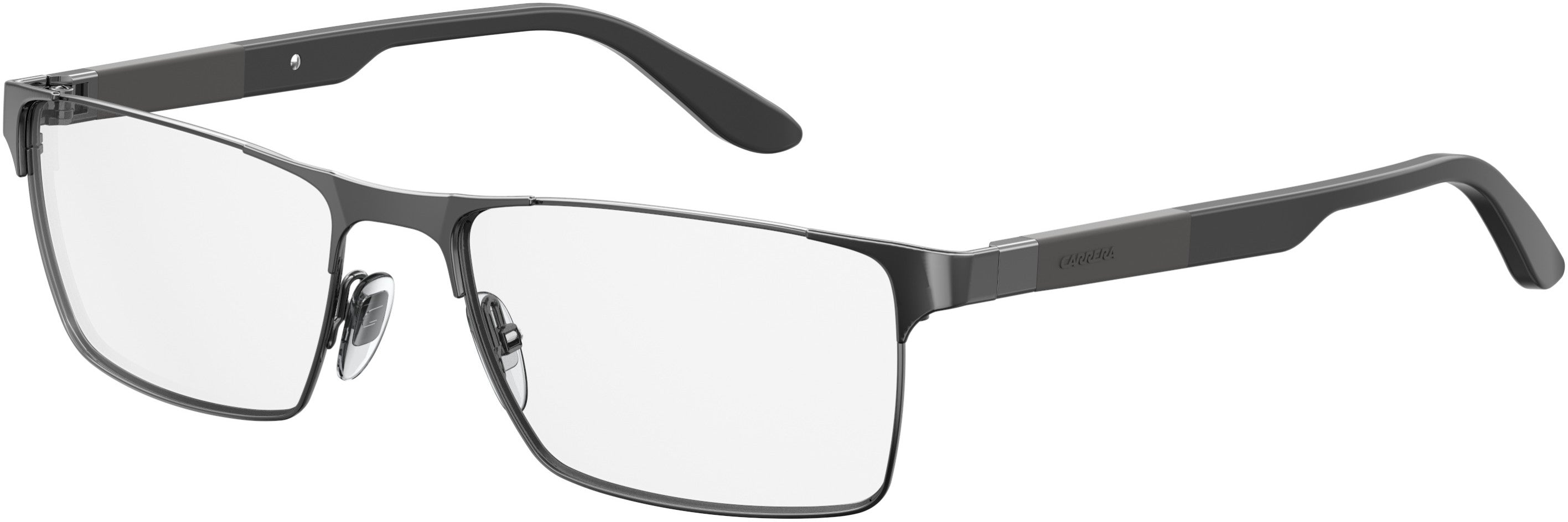  Carrera 8822 Rectangular Eyeglasses 0KJ1-0KJ1  Dark Ruthenium (00 Demo Lens)