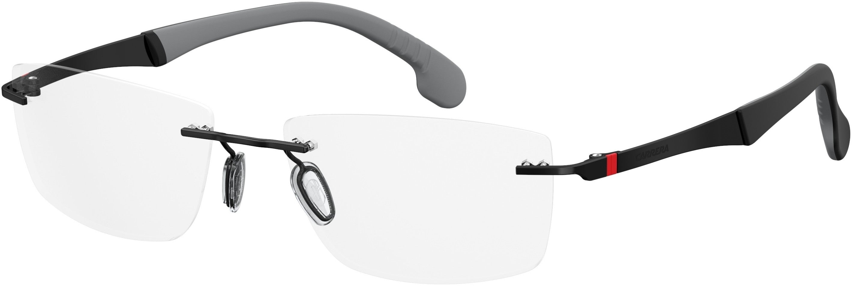  Carrera 8823/V Rectangular Eyeglasses 0807-0807  Black (00 Demo Lens)