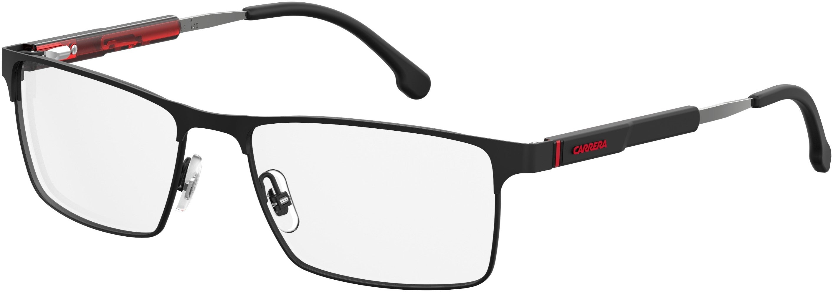  Carrera 8833 Rectangular Eyeglasses 0003-0003  Matte Black (00 Demo Lens)
