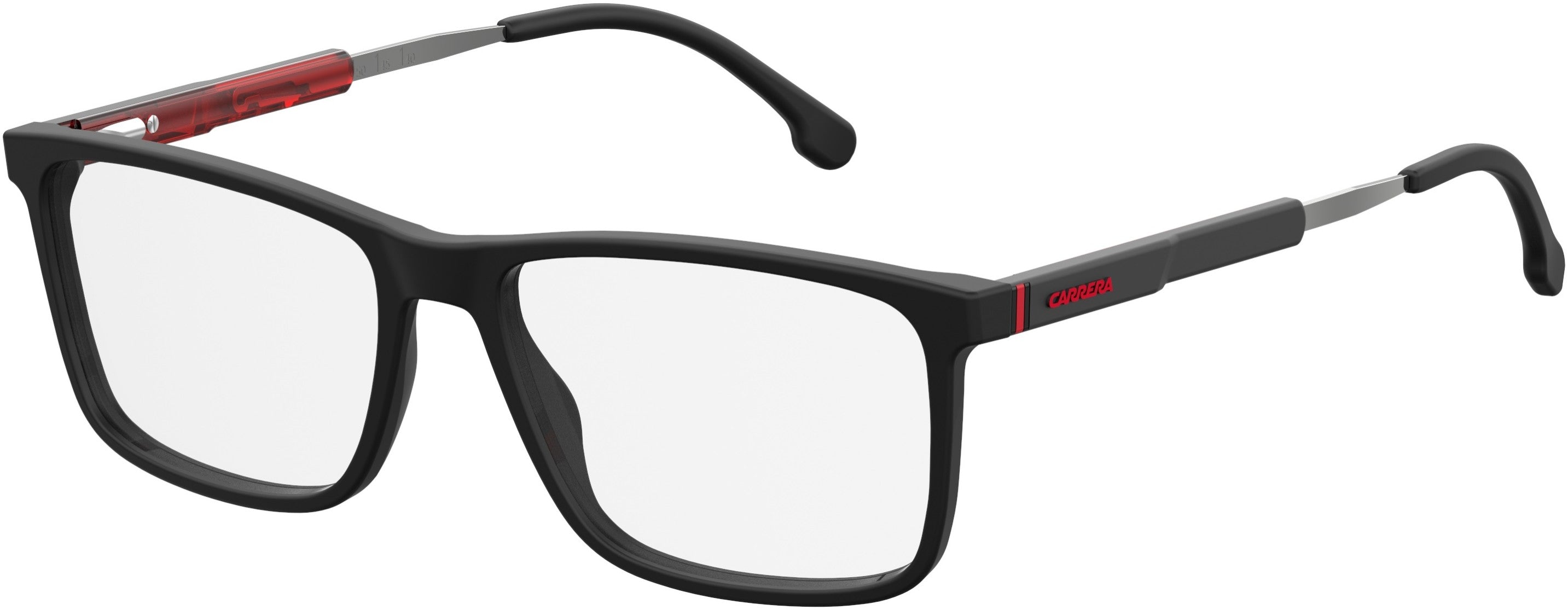  Carrera 8834 Rectangular Eyeglasses 0003-0003  Matte Black (00 Demo Lens)