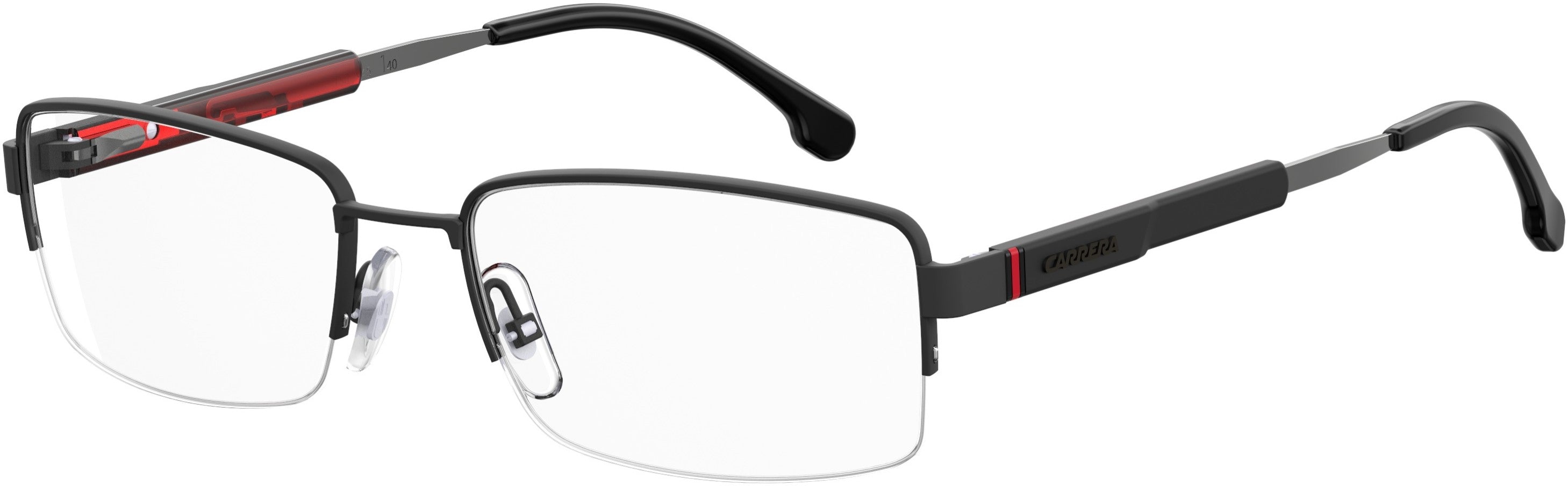 Carrera 8836 Rectangular Eyeglasses 0003-0003  Matte Black (00 Demo Lens)