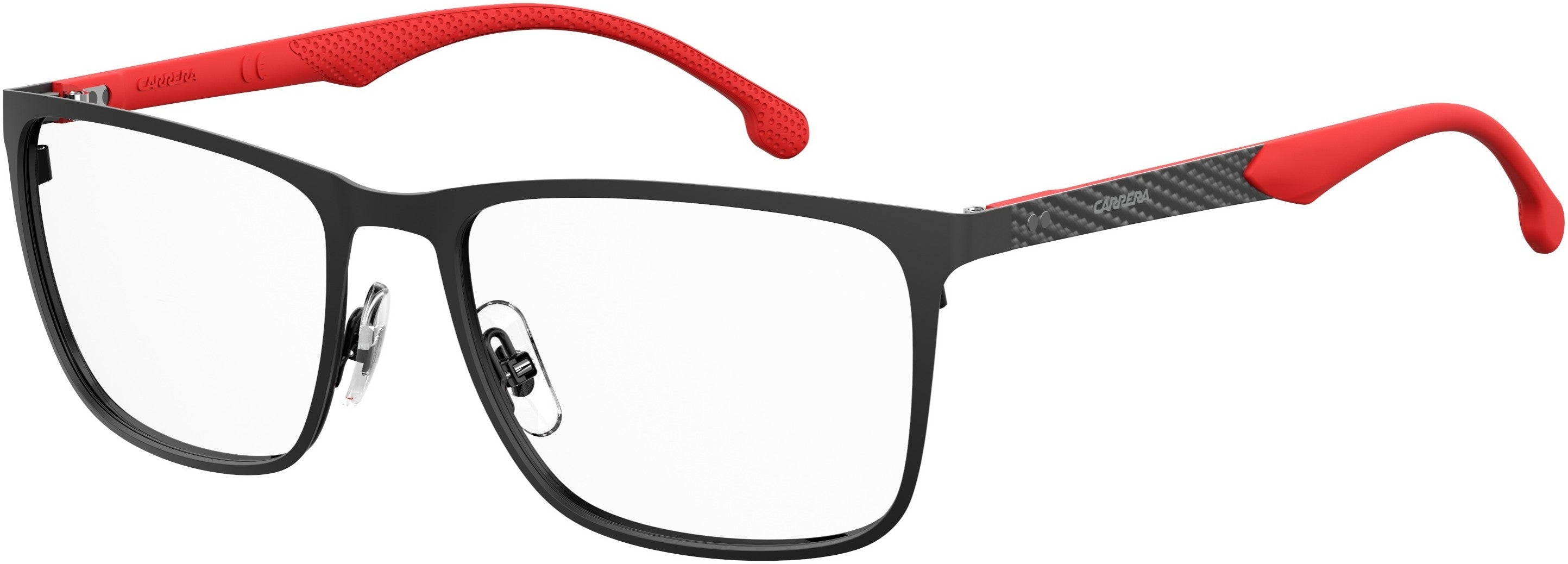  Carrera 8838 Rectangular Eyeglasses 0003-0003  Matte Black (00 Demo Lens)