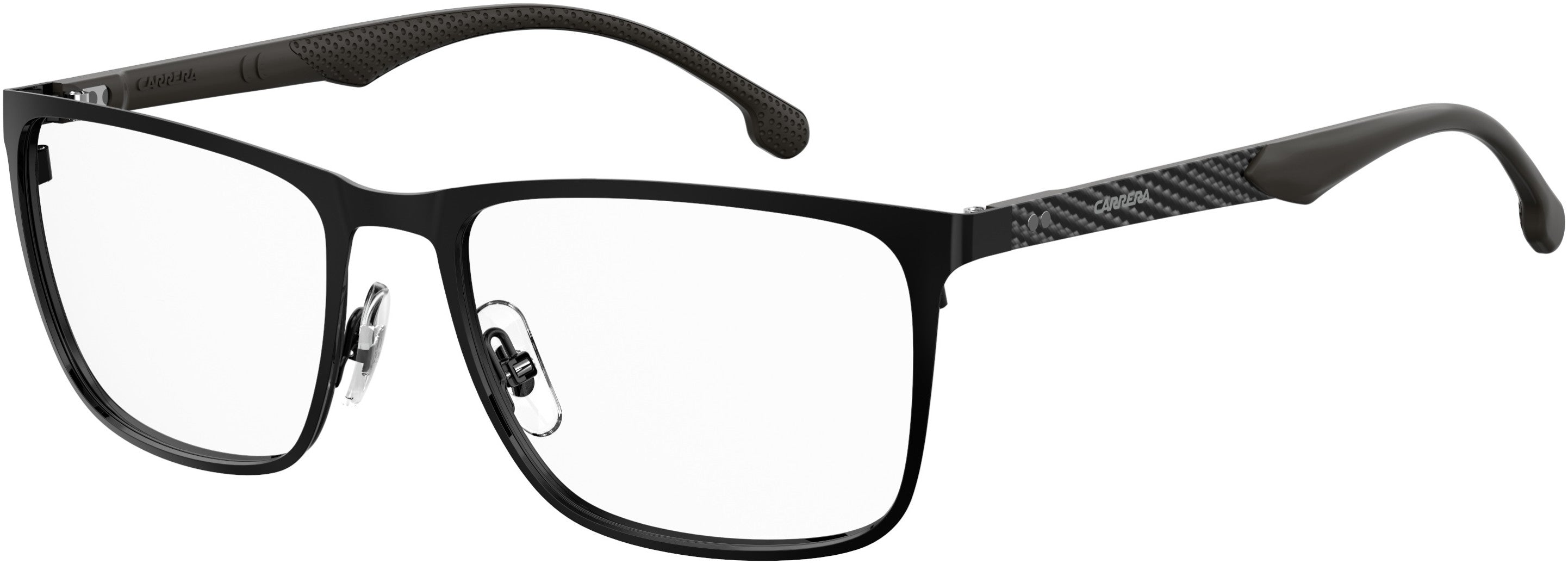  Carrera 8838 Rectangular Eyeglasses 0807-0807  Black (00 Demo Lens)