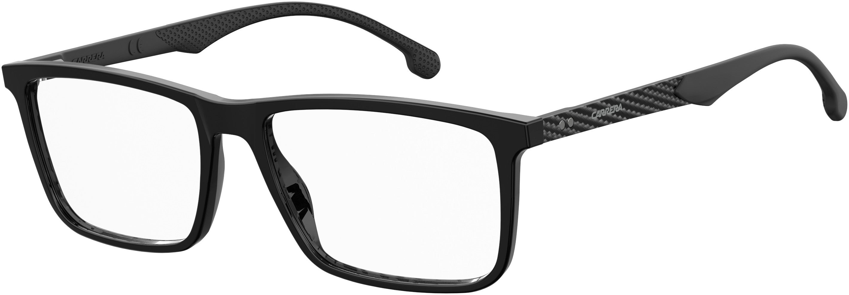  Carrera 8839 Rectangular Eyeglasses 0807-0807  Black (00 Demo Lens)