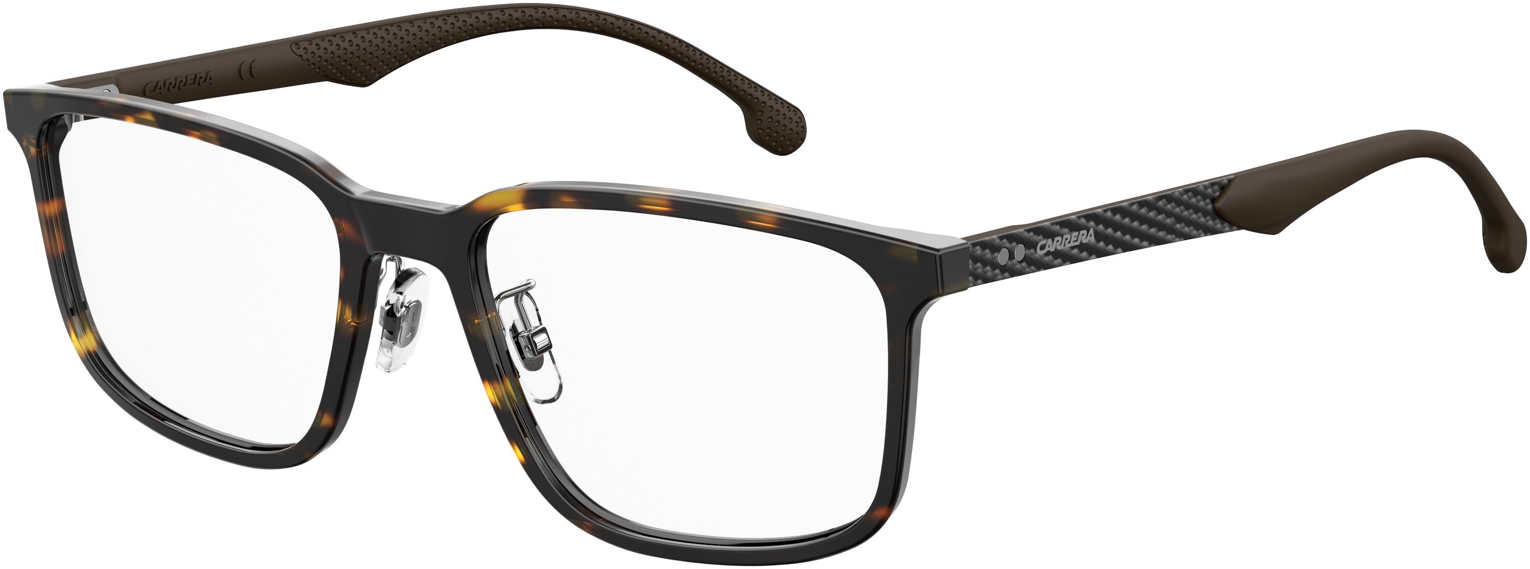  Carrera 8840/G Rectangular Eyeglasses 0086-0086  Dark Havana (00 Demo Lens)