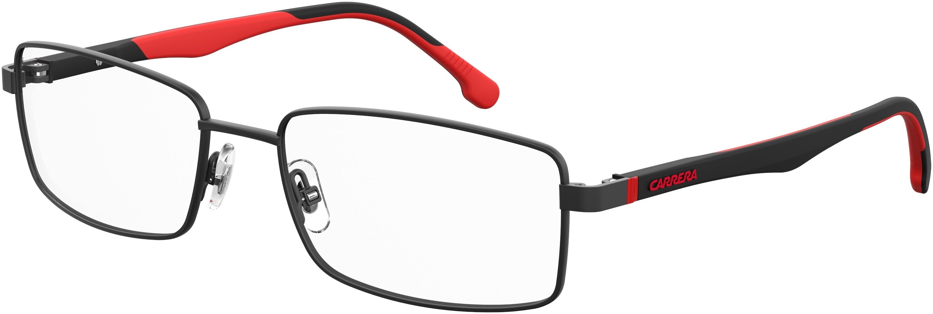  Carrera 8842 Rectangular Eyeglasses 0003-0003  Matte Black (00 Demo Lens)