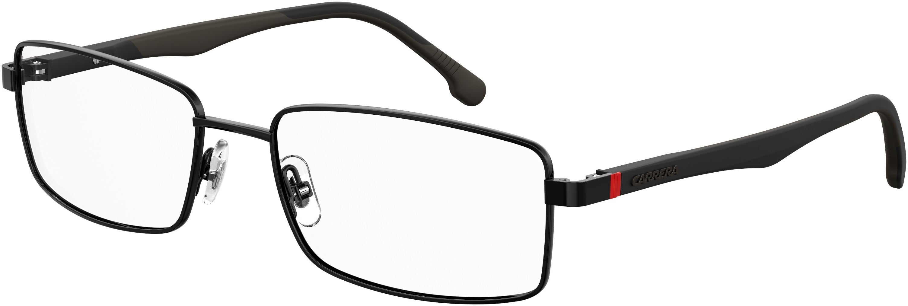  Carrera 8842 Rectangular Eyeglasses 0807-0807  Black (00 Demo Lens)