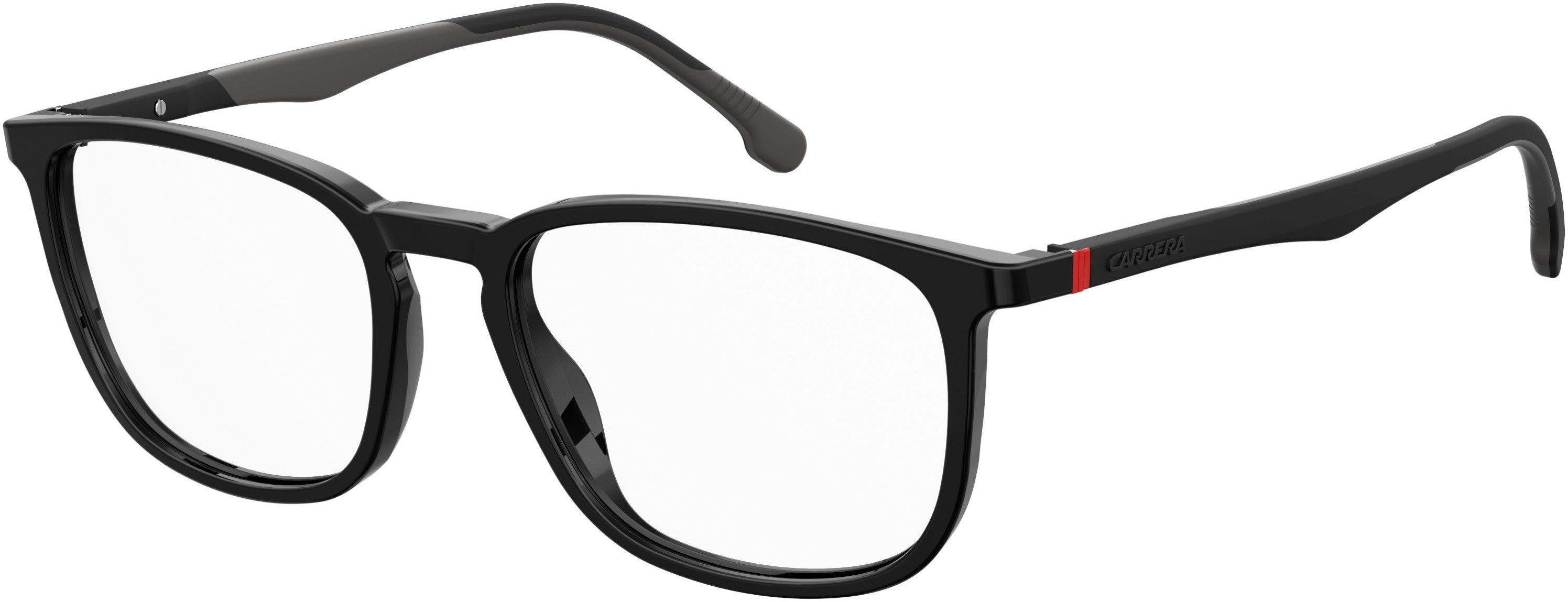  Carrera 8844 Rectangular Eyeglasses 0807-0807  Black (00 Demo Lens)