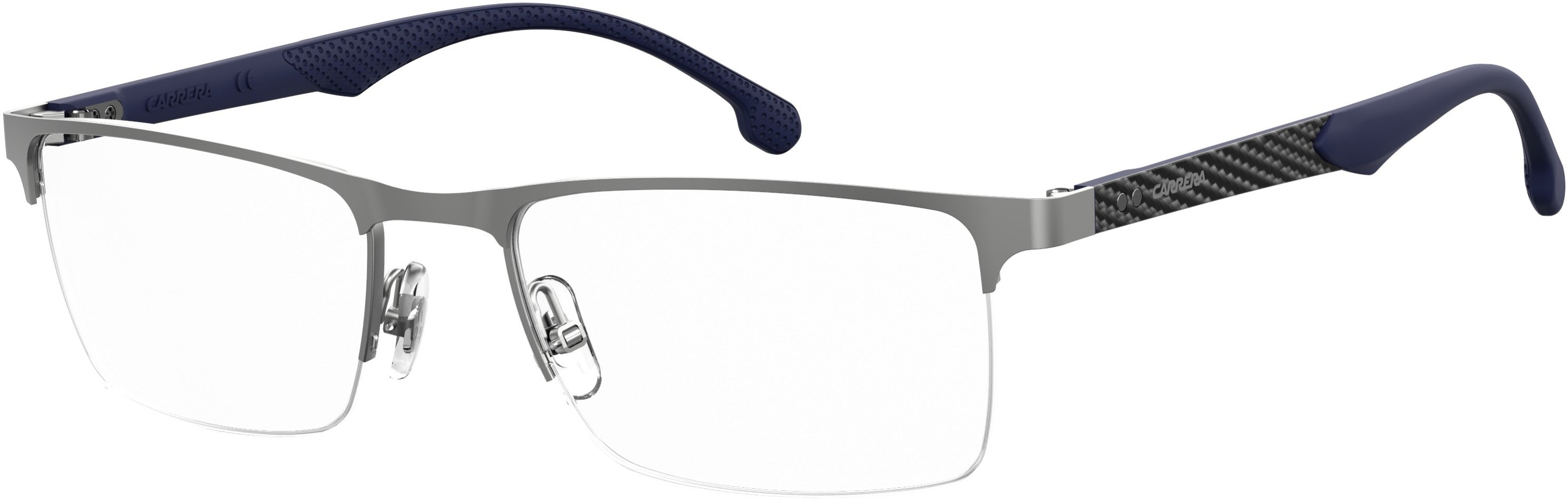  Carrera 8846 Rectangular Eyeglasses 0R81-0R81  Matte Ruthenium (00 Demo Lens)
