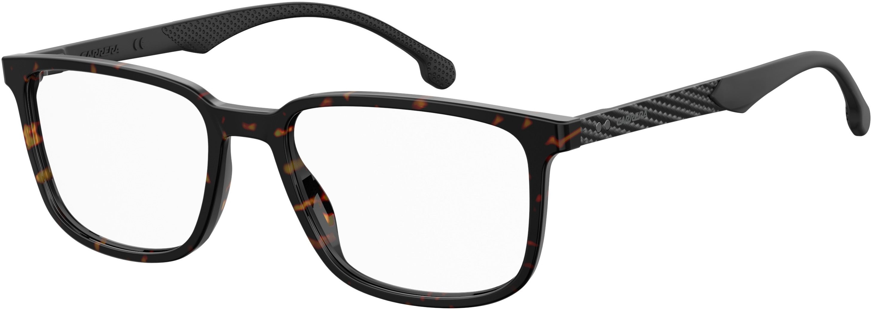  Carrera 8847 Rectangular Eyeglasses 0086-0086  Dark Havana (00 Demo Lens)