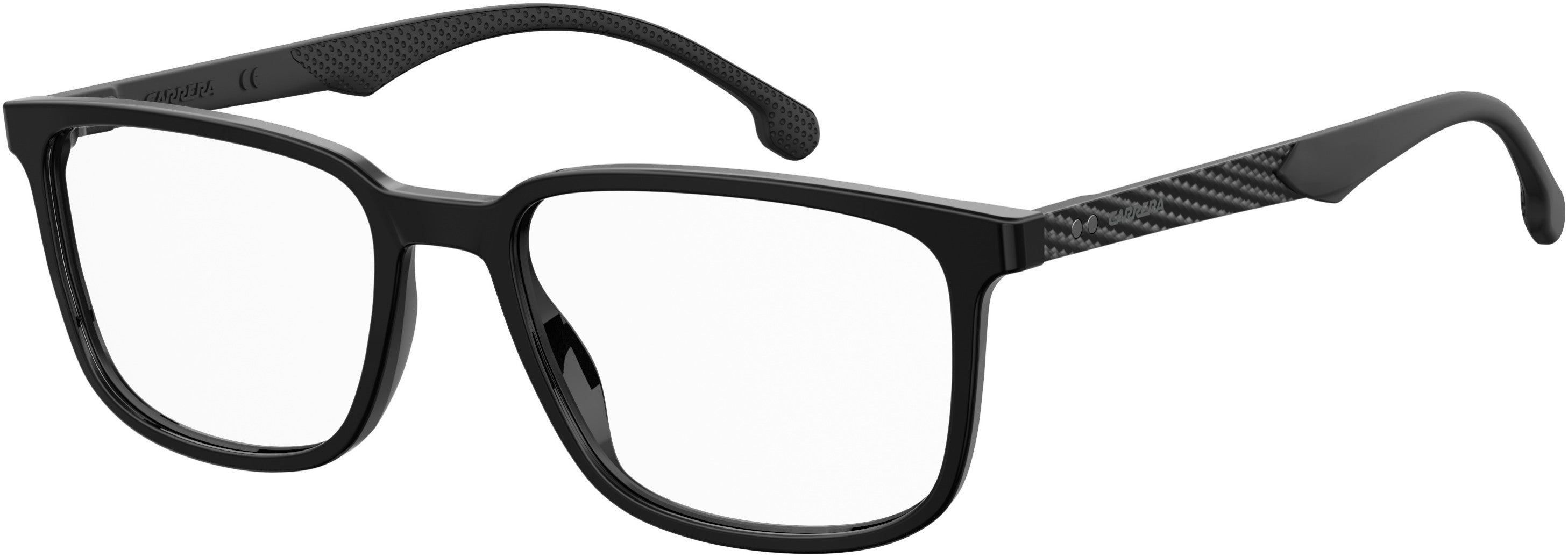  Carrera 8847 Rectangular Eyeglasses 0807-0807  Black (00 Demo Lens)