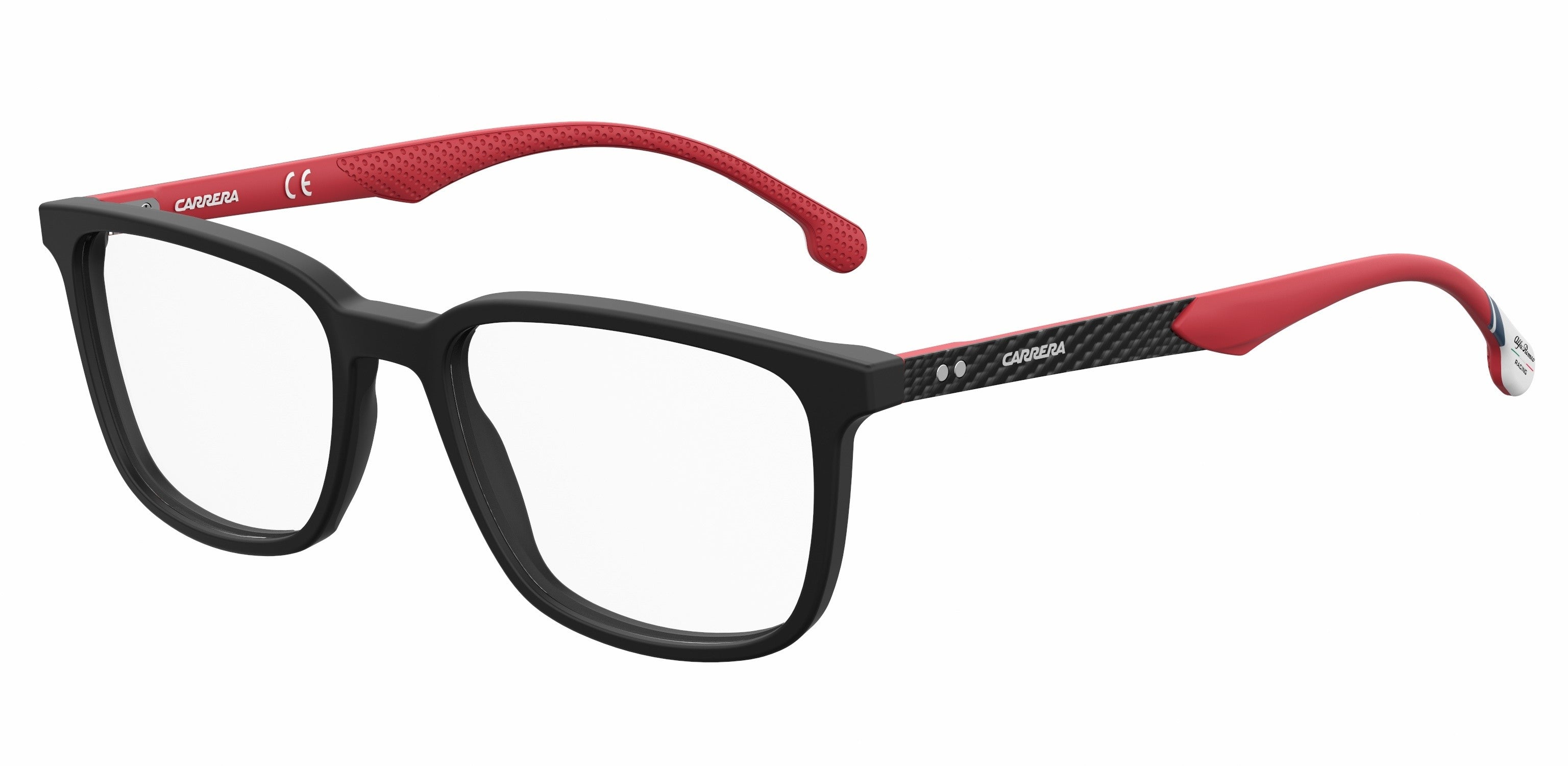  Carrera 8847/se Rectangular Eyeglasses 0003-0003  Matte Black (00 Demo Lens)