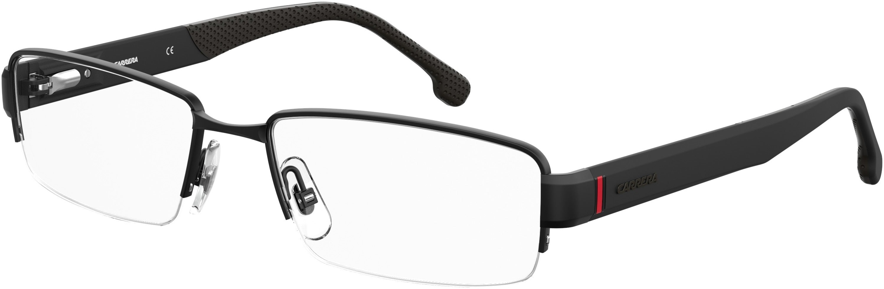  Carrera 8850 Rectangular Eyeglasses 0003-0003  Matte Black (00 Demo Lens)