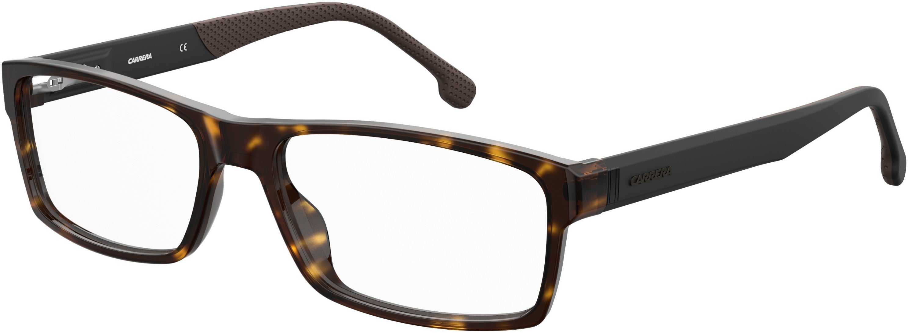  Carrera 8852 Rectangular Eyeglasses 0086-0086  Dark Havana (00 Demo Lens)