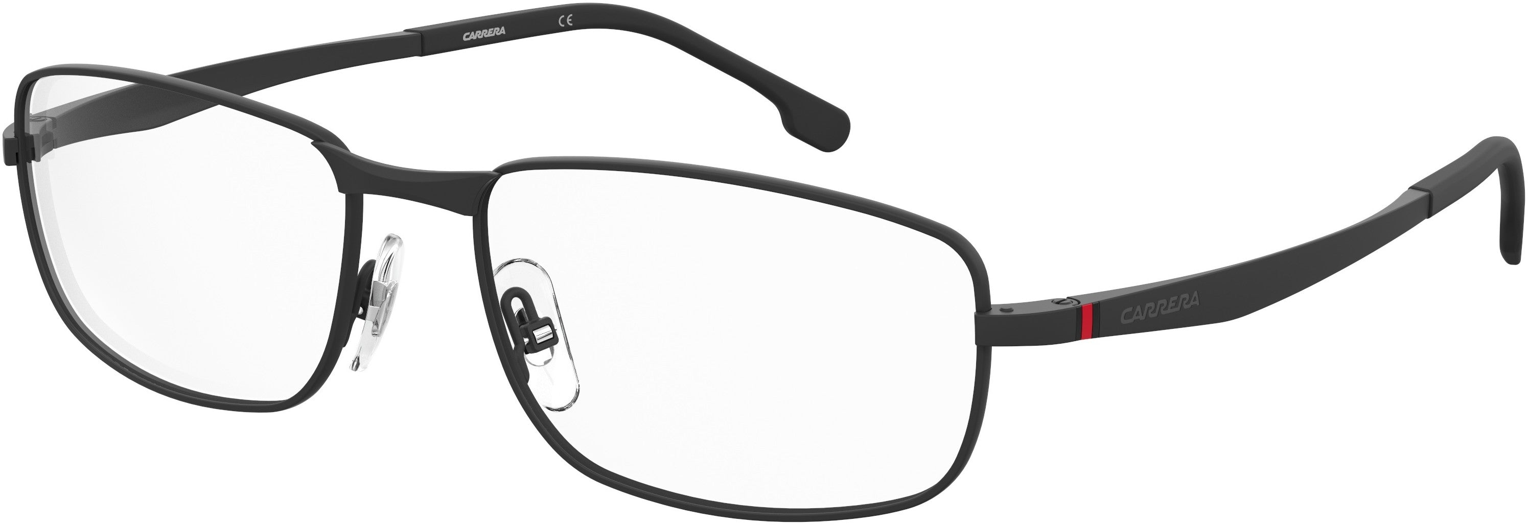 Carrera 8854 Rectangular Eyeglasses 0003-0003  Matte Black (00 Demo Lens)