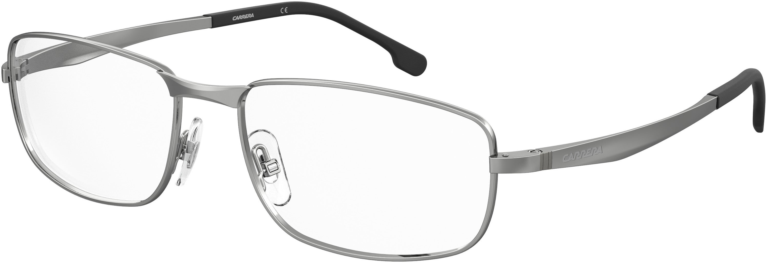  Carrera 8854 Rectangular Eyeglasses 0KJ1-0KJ1  Dark Ruthenium (00 Demo Lens)