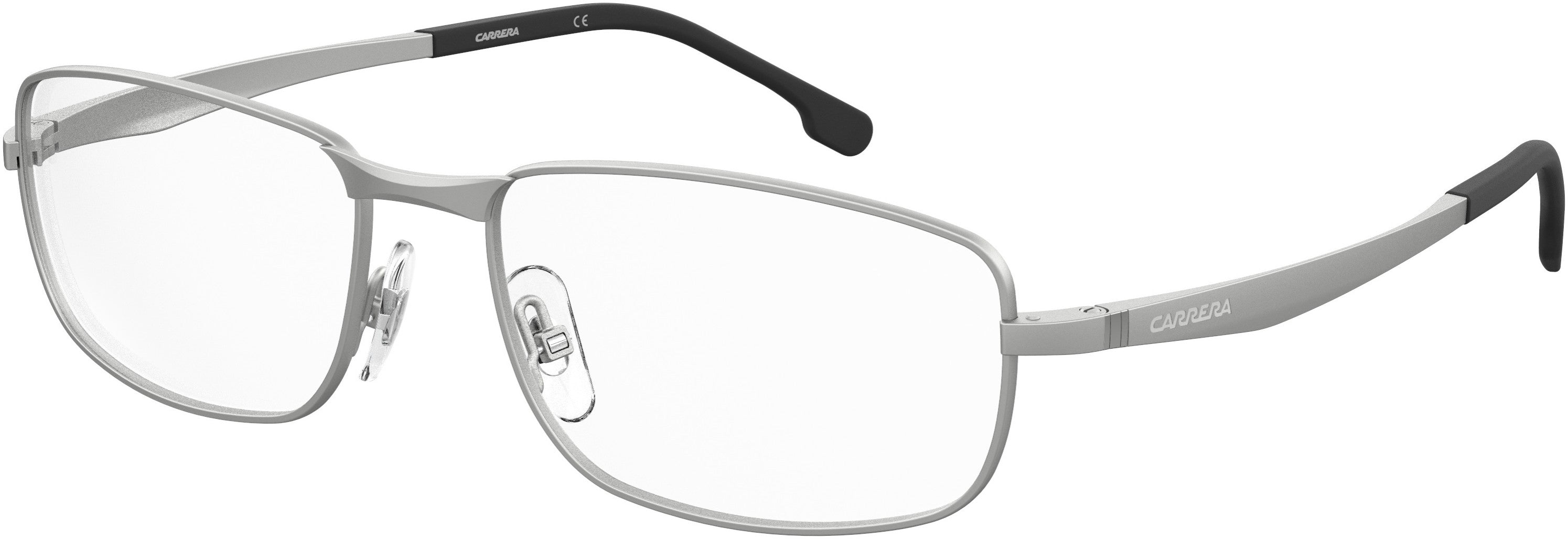  Carrera 8854 Rectangular Eyeglasses 0R81-0R81  Matte Ruthenium (00 Demo Lens)