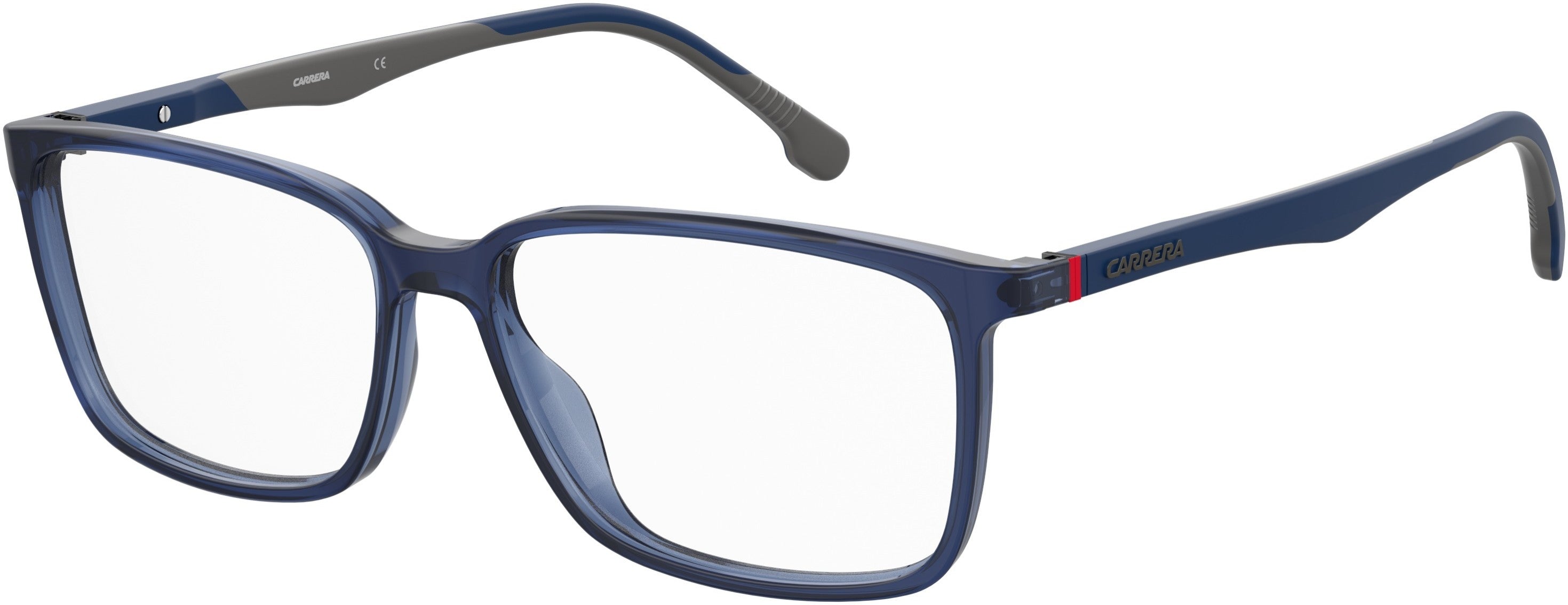  Carrera 8856 Rectangular Eyeglasses 0PJP-0PJP  Blue (00 Demo Lens)