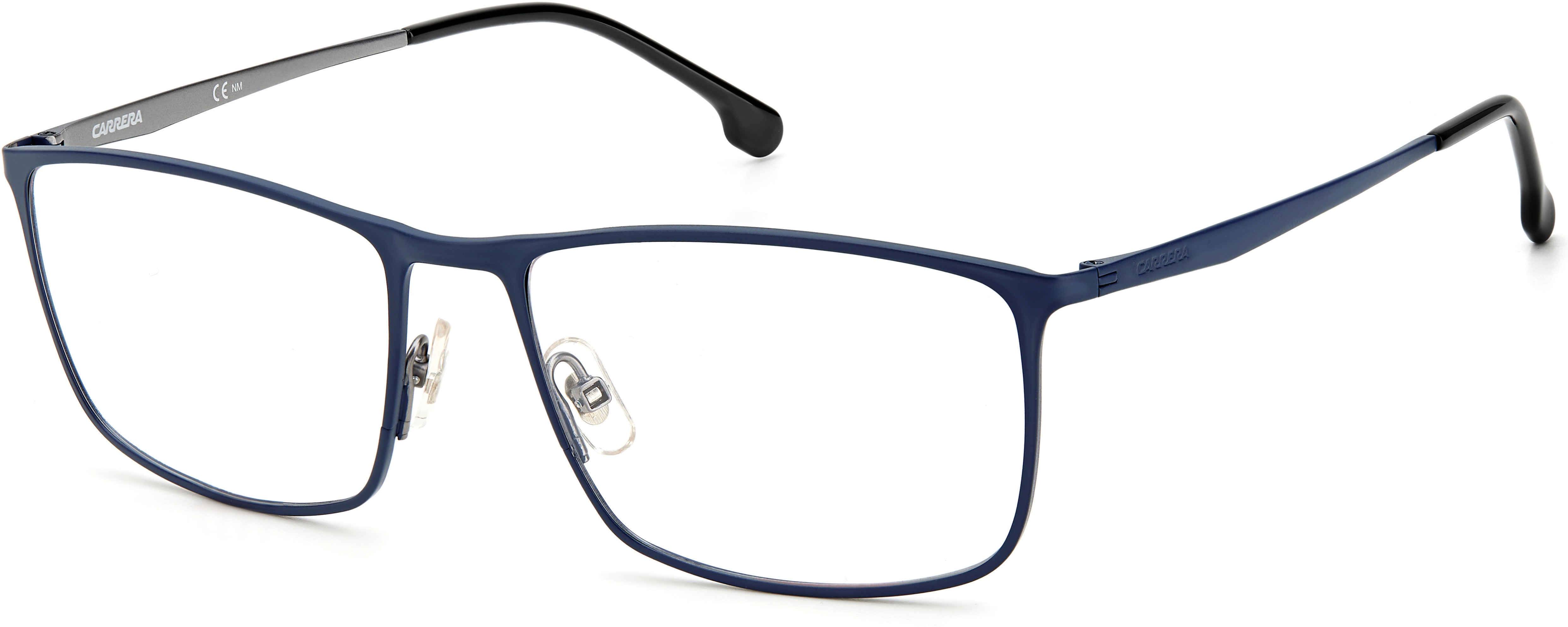  Carrera 8857 Rectangular Eyeglasses 0PJP-0PJP  Blue (00 Demo Lens)