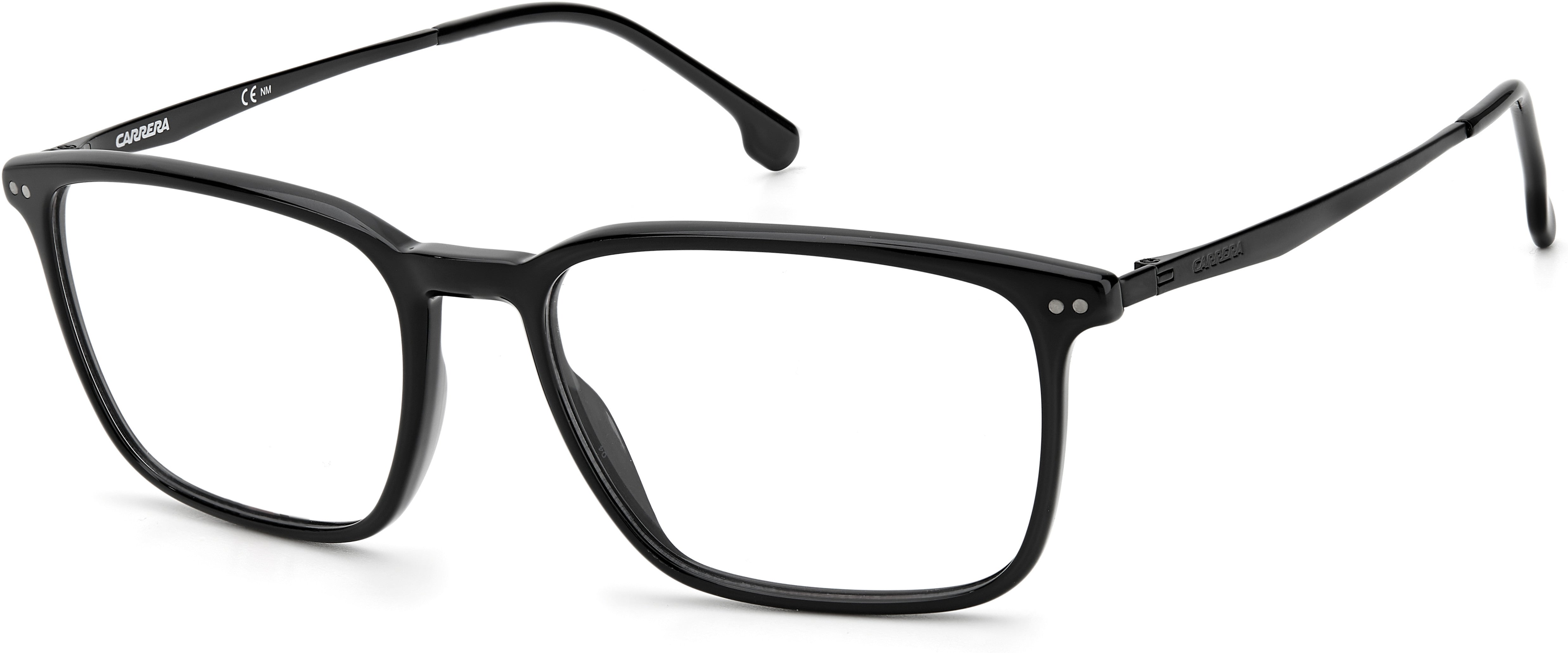  Carrera 8859 Rectangular Eyeglasses 0807-0807  Black (00 Demo Lens)