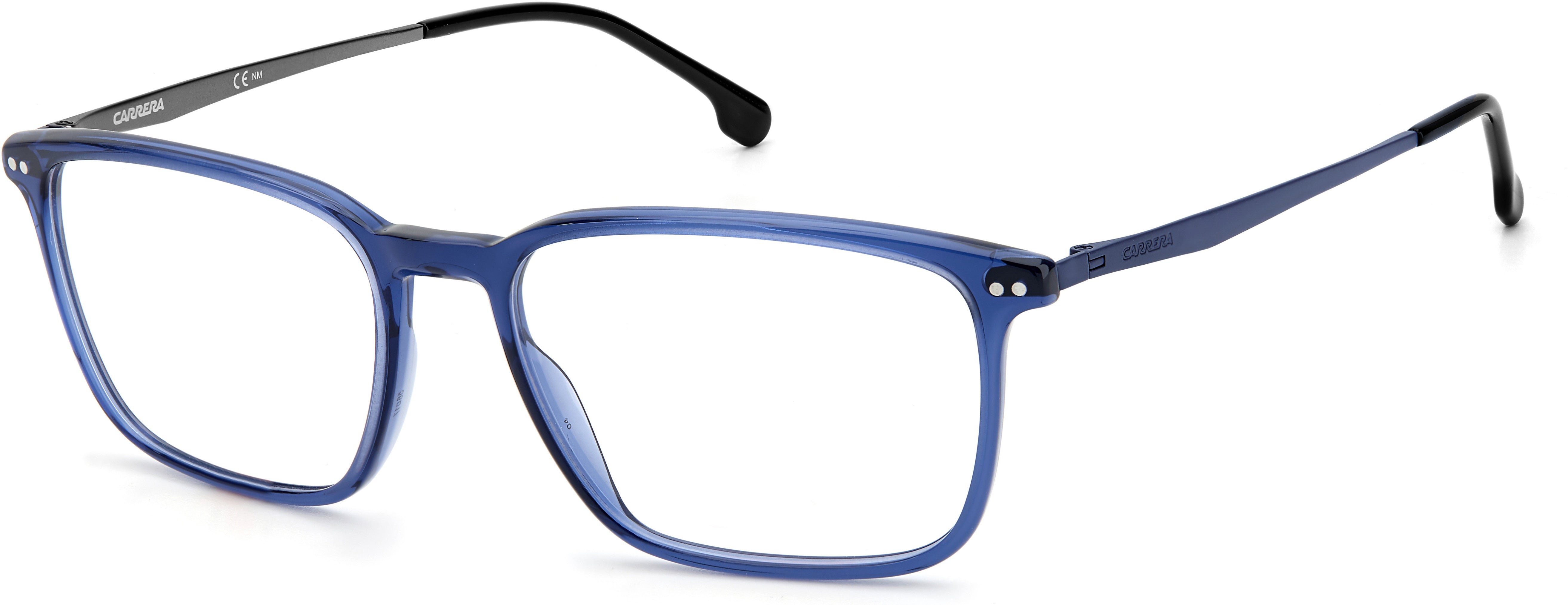  Carrera 8859 Rectangular Eyeglasses 0PJP-0PJP  Blue (00 Demo Lens)