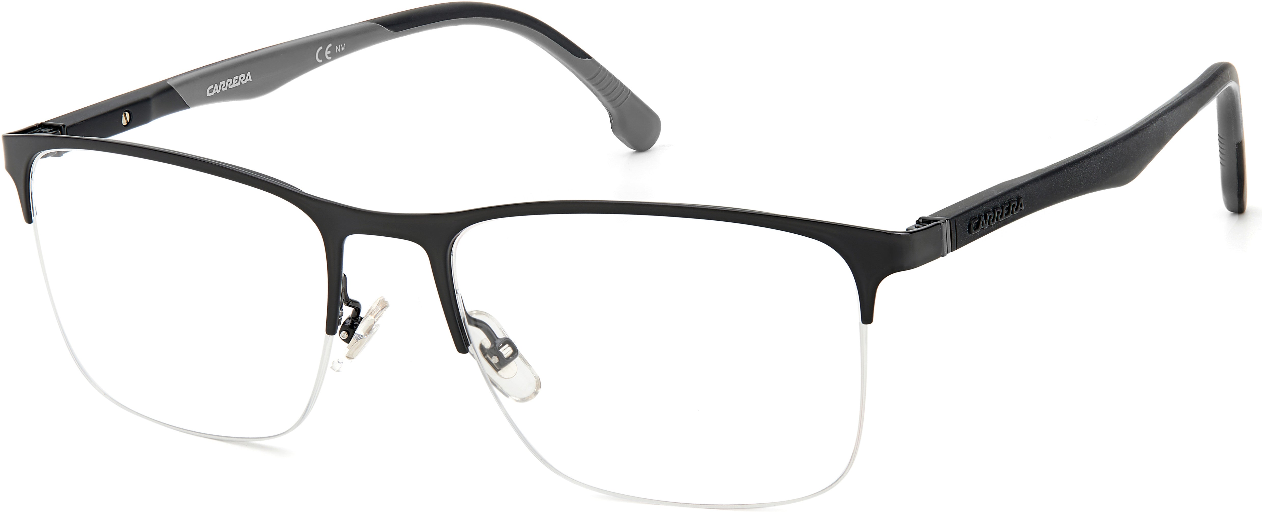  Carrera 8861 Rectangular Eyeglasses 0807-0807  Black (00 Demo Lens)