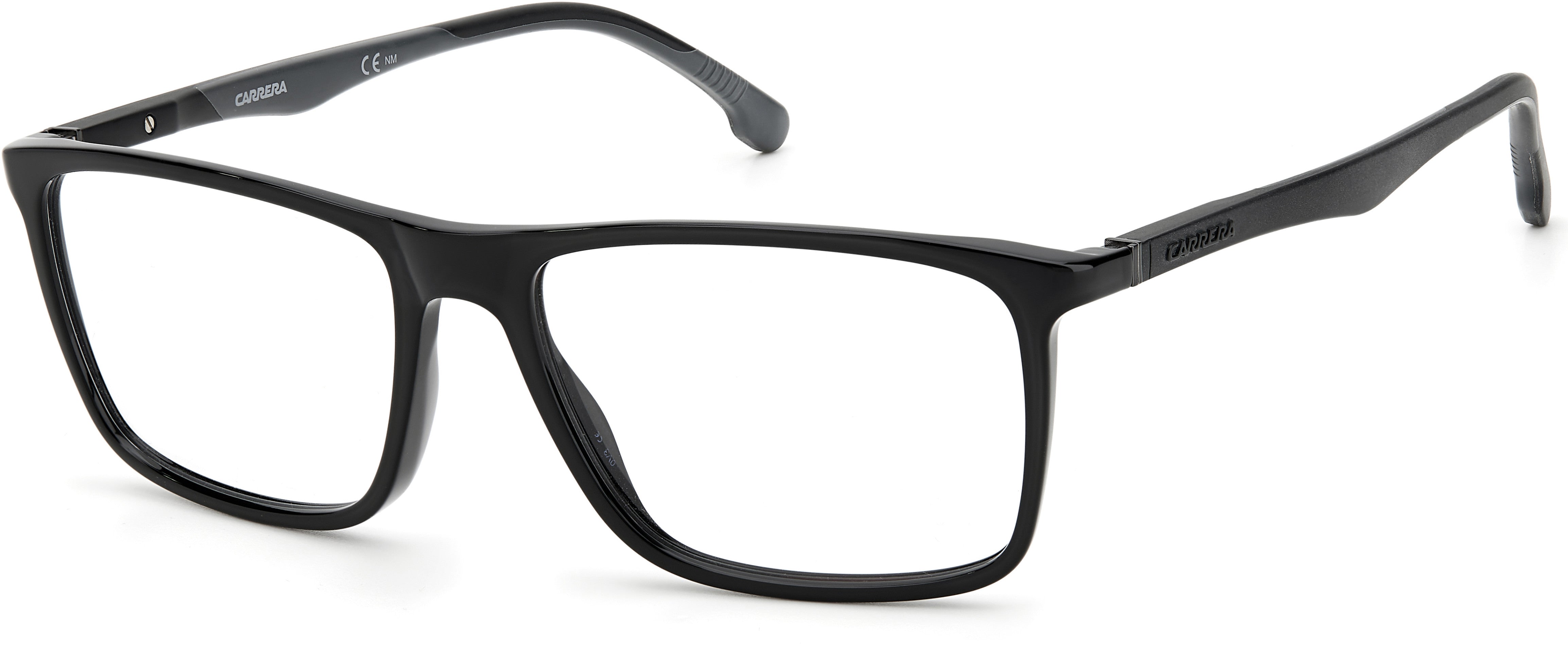  Carrera 8862 Rectangular Eyeglasses 0807-0807  Black (00 Demo Lens)