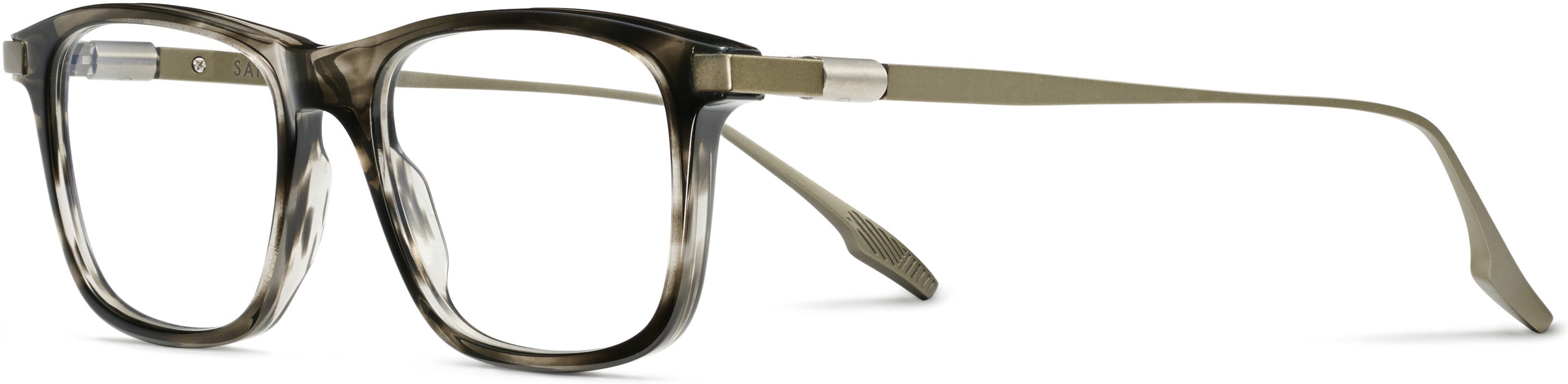 Safilo 2.0 Calibro 02 Rectangular Eyeglasses 0PZH-0PZH  Striped Gray (00 Demo Lens)