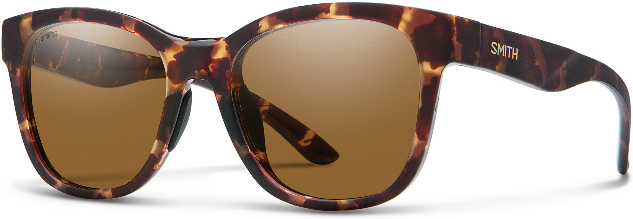 Smith Caper/S Rectangular Sunglasses 0RZU-0RZU  Dark Havana Brown (L5 Brown CP Pz)
