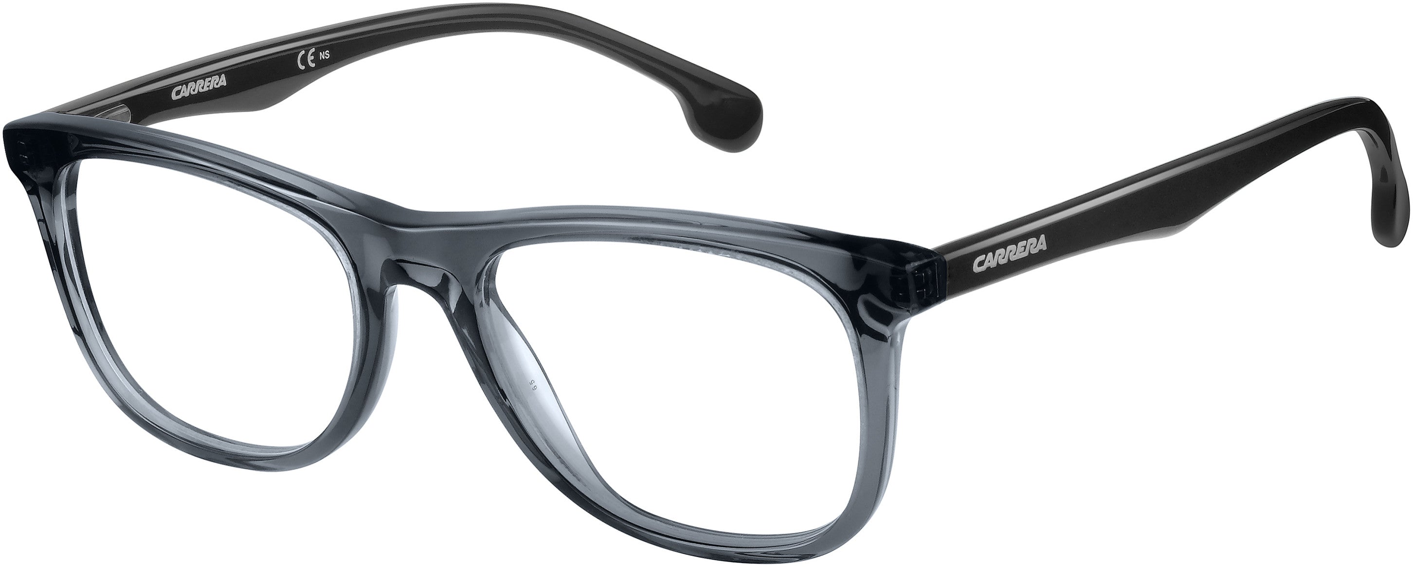 Carrera Carrerino 63 Rectangular Eyeglasses 0R6S-0R6S  Gray Black (00 Demo Lens)