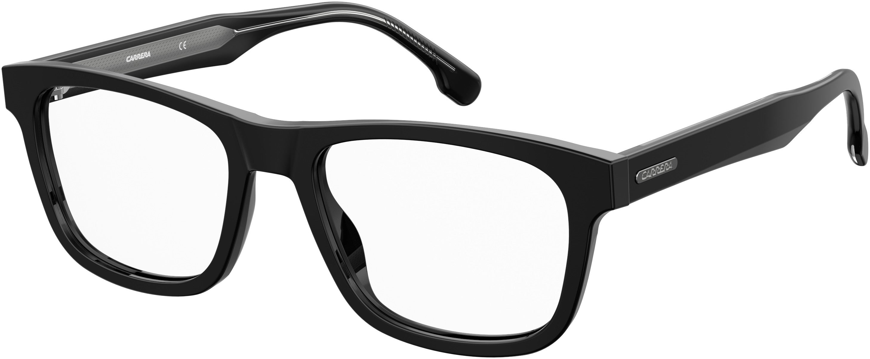  Carrera 249 Rectangular Eyeglasses 0807-0807  Black (00 Demo Lens)