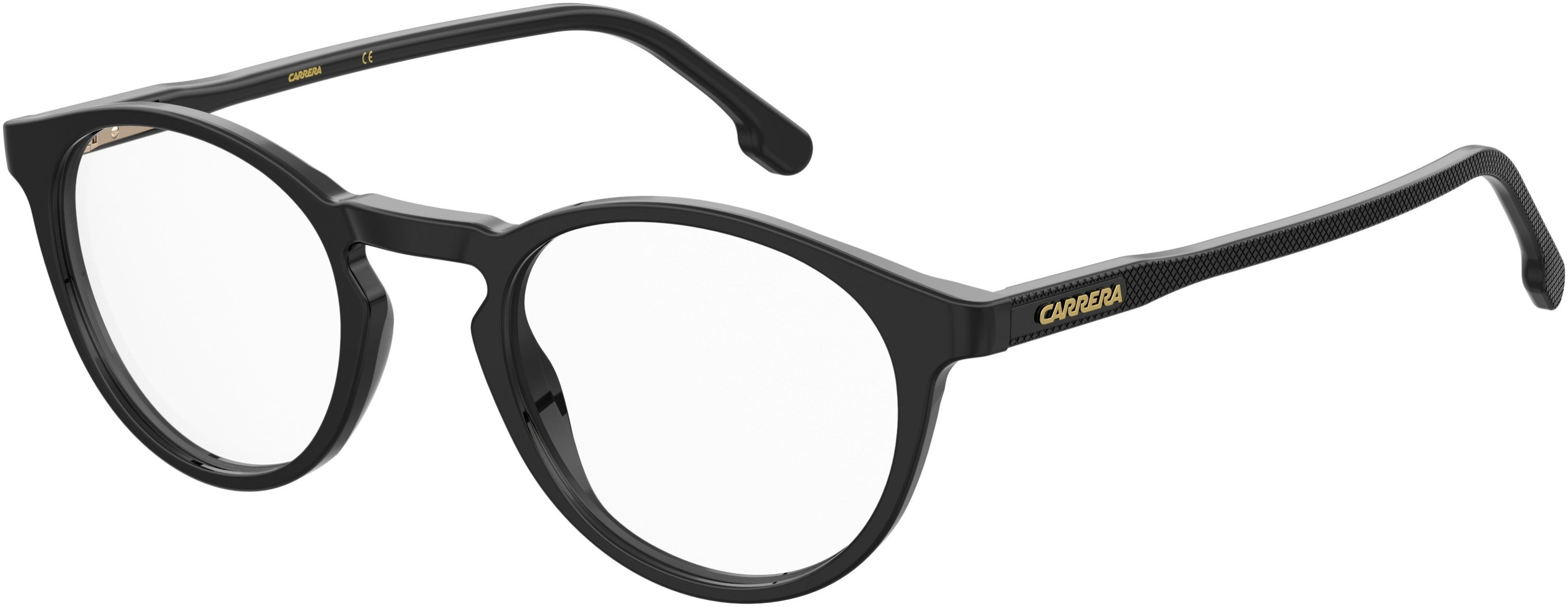  Carrera 255 Tea Cup Eyeglasses 0807-0807  Black (00 Demo Lens)