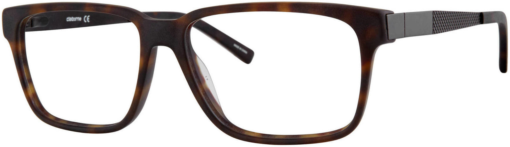  Claiborne 248 Rectangular Eyeglasses 0HGC-0HGC  Brown Havana (00 Demo Lens)