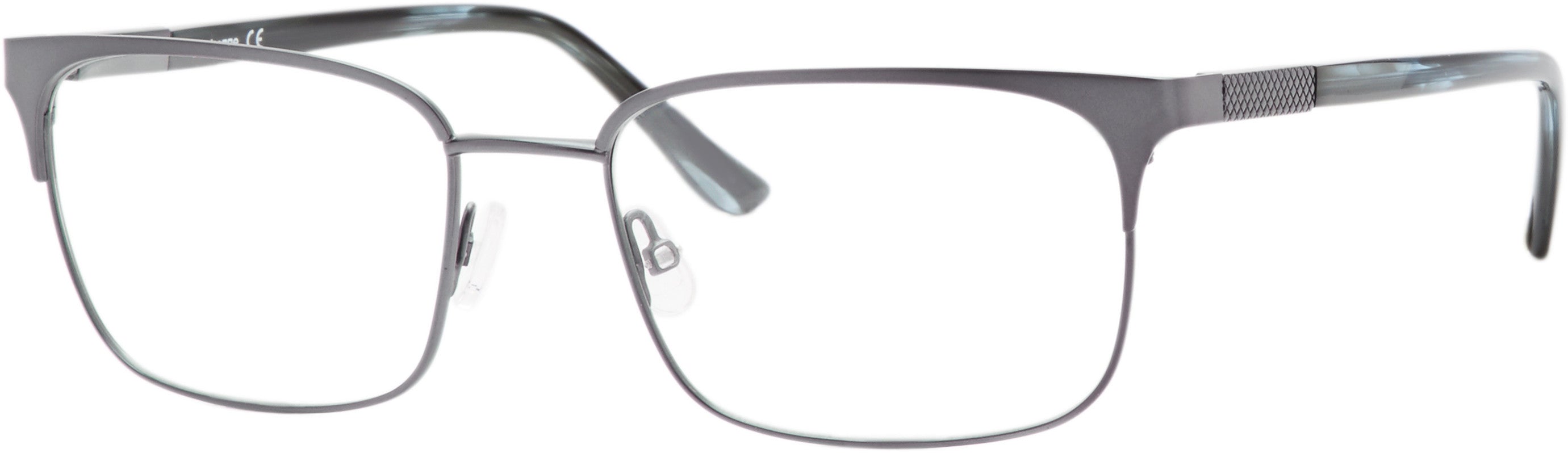  Claiborne 251 Square Eyeglasses 0RIW-0RIW  Matte Gray (00 Demo Lens)
