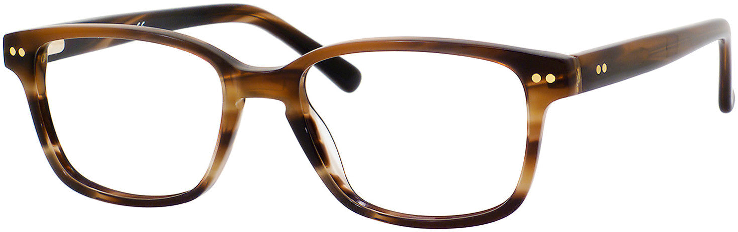  Claiborne 300 Rectangular Eyeglasses 0DR9-0DR9  Havana Brown (00 Demo Lens)