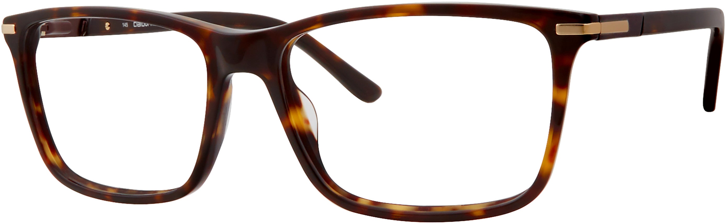  Claiborne 318 Rectangular Eyeglasses 0086-0086  Dark Havana (00 Demo Lens)