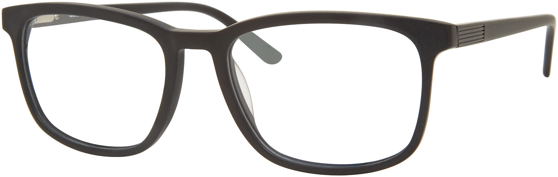  Claiborne 320 Rectangular Eyeglasses 0003-0003  Matte Black (00 Demo Lens)