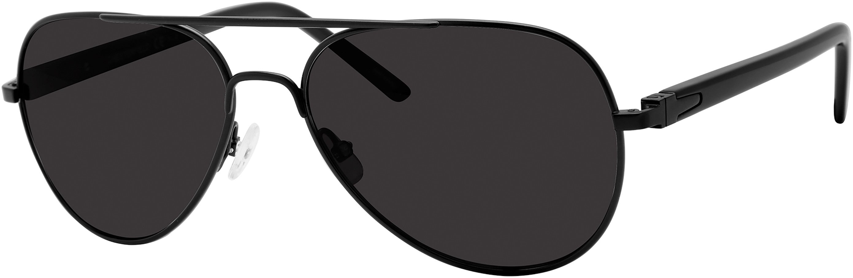  Chesterfield 07/S Aviator Sunglasses 0003-0003  Matte Black (M9 Gray Pz)