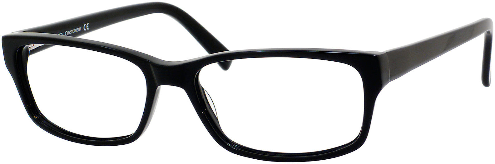  Chesterfield 16 XL Rectangular Eyeglasses 0807-0807  Black (00 Demo Lens)