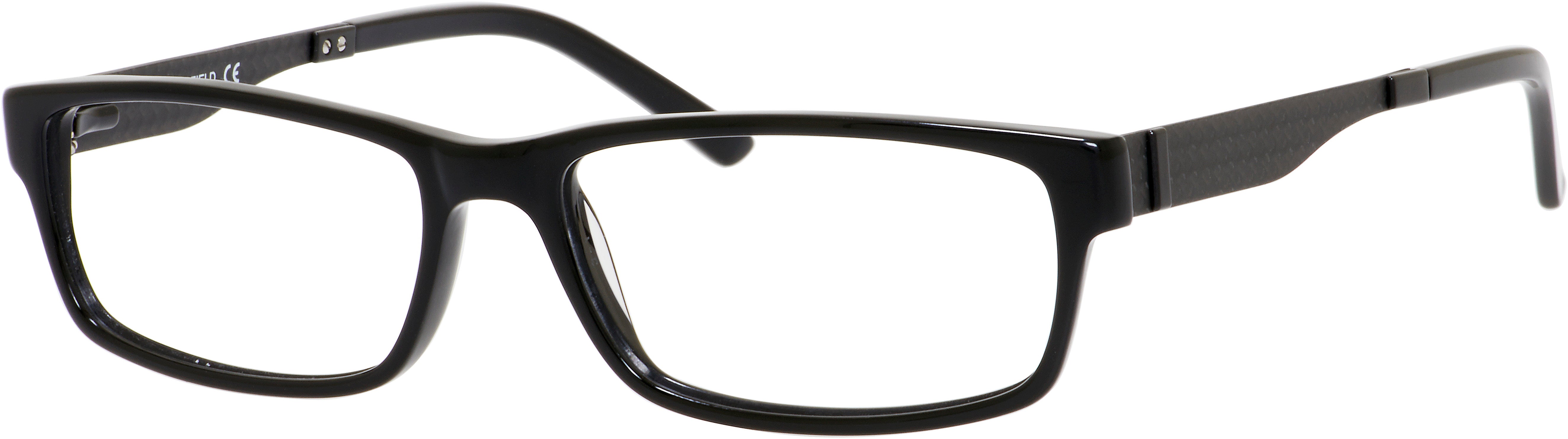  Chesterfield 22XL Rectangular Eyeglasses 0807-0807  Black (00 Demo Lens)