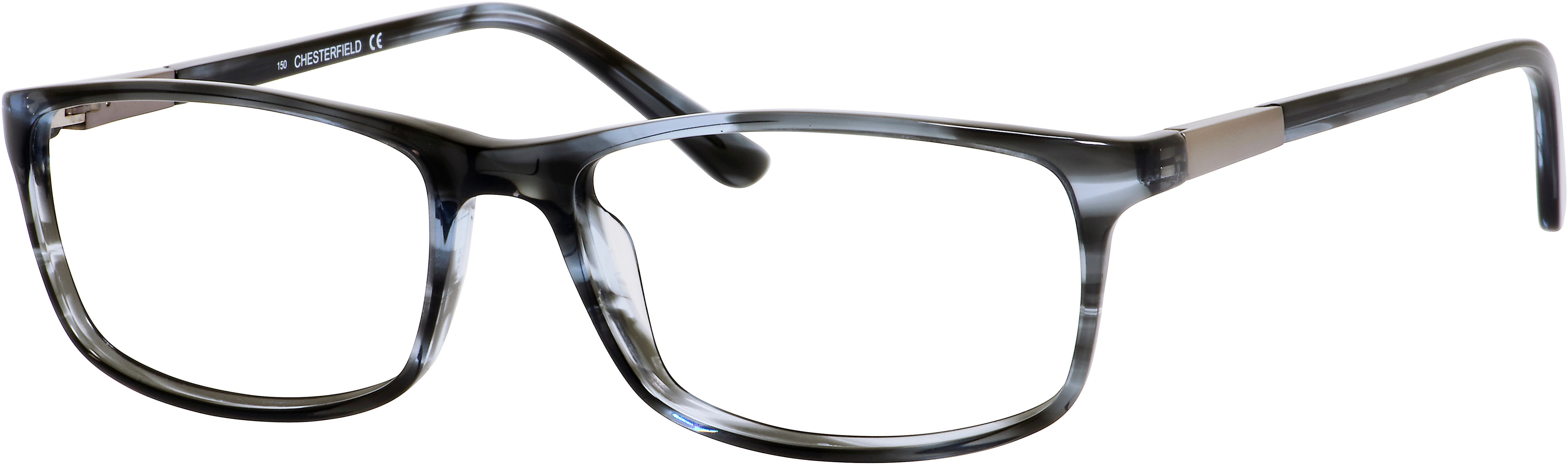  Chesterfield 30XL Rectangular Eyeglasses 0JSK-0JSK  Blue Smoke (00 Demo Lens)