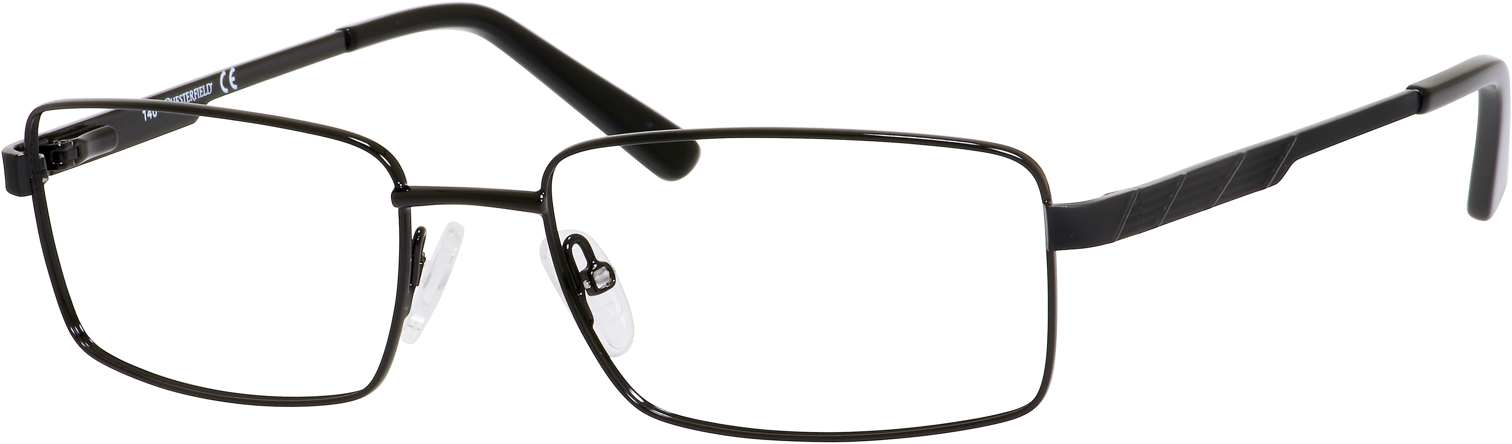  Chesterfield 31 XL Rectangular Eyeglasses 0003-0003  Black (00 Demo Lens)