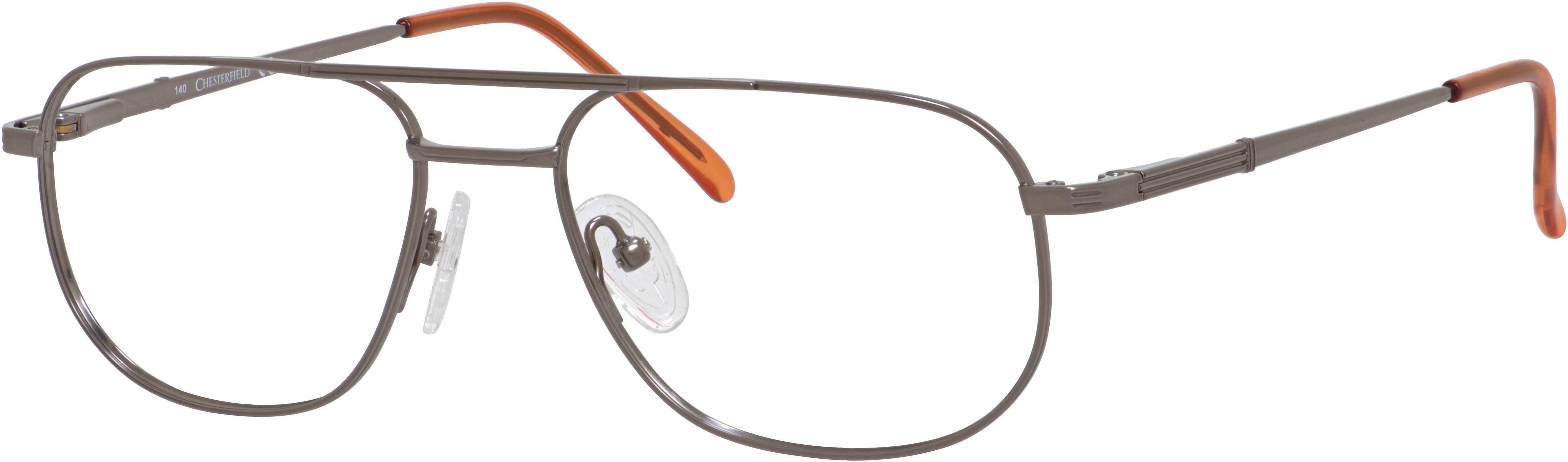 Chesterfield 352/T Rectangular Eyeglasses 01WK-01WK  Light Brown (00 Demo Lens)
