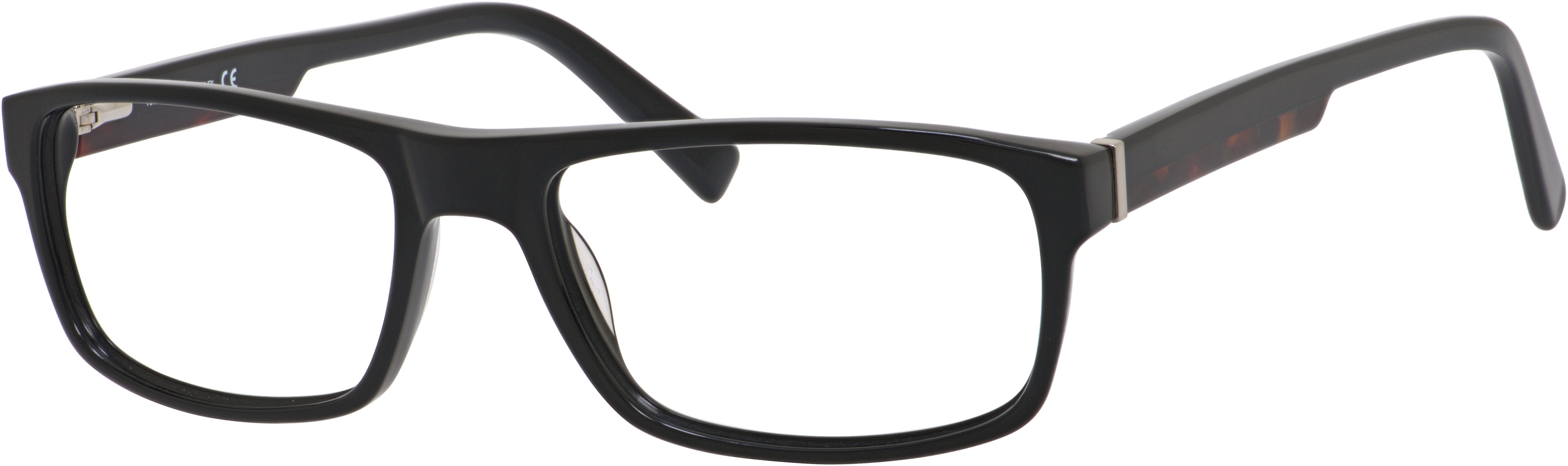  Chesterfield 35 XL Rectangular Eyeglasses 0807-0807  Black (00 Demo Lens)