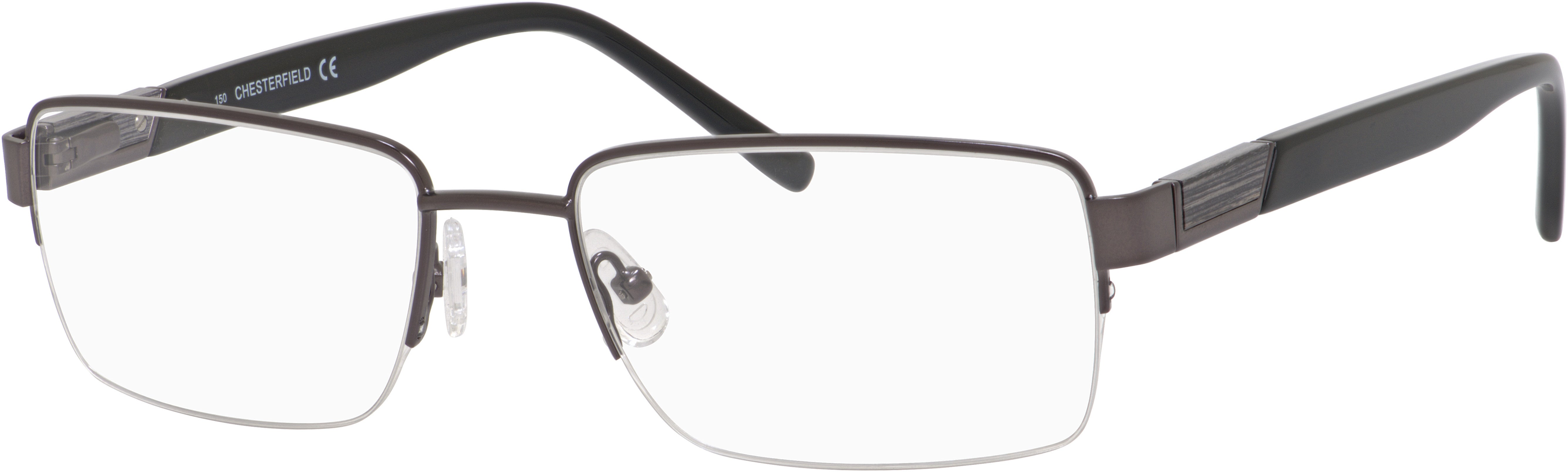  Chesterfield 43 XL Rectangular Eyeglasses 0EZ7-0EZ7  Gunmetal (00 Demo Lens)